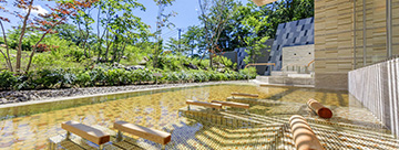 四季の露天風呂 棚湯 庭園サムネイル1